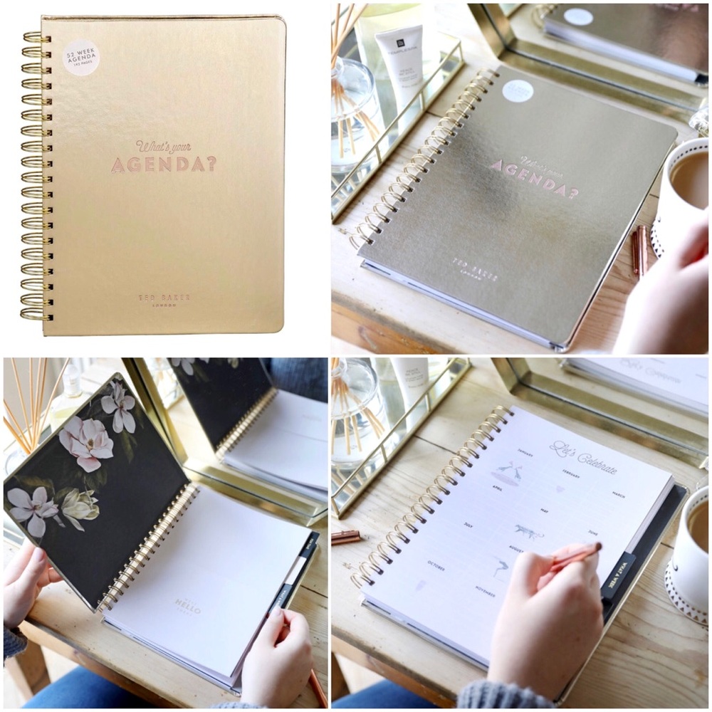 💕 Ted Baker 52-week Agenda Planner 💕